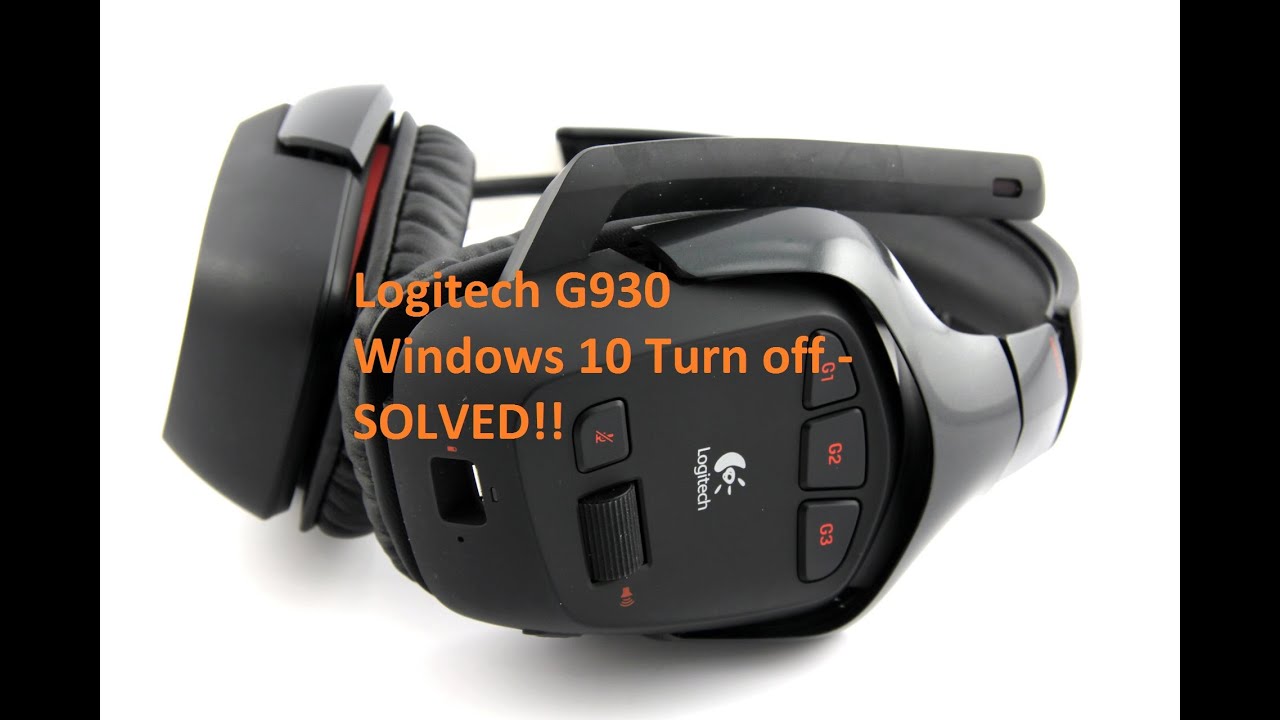 logitech g930 driver windows 10